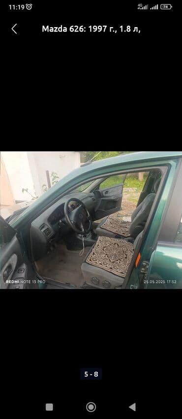 Продажа авто: Mazda 626: 1997 г., 1.8 л, Механика, Бензин, Хэтчбэк — 4