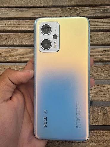 Poco X4 GT, Колдонулган, 256 ГБ, түсү - Көгүлтүр, 2 SIM