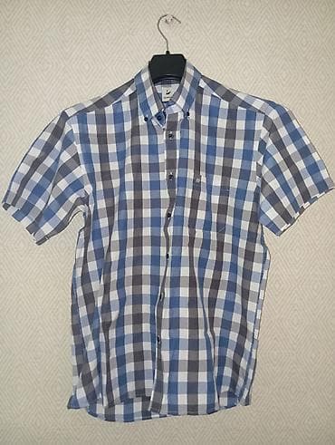 Мужская рубашка, XL, L, Kenzo, Новый, цвет - Синий