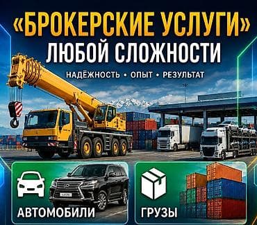 Услуги: Брокерские услуги любой сложности. Основные направления: - Оформление — 1