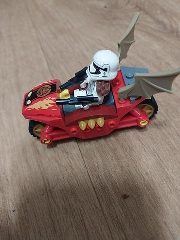 dragon: Игровой набор-конструктор из совместимых с LEGO деталей: красный — 2