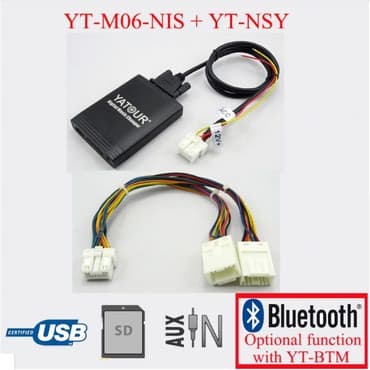 Скупка катализаторов: Yatour YT-M06 Nissan X-Trail Цифровой MP3 адаптер для автомагнитолы — 1