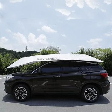 домик авто: Универсальный тент Для легковых авто, Новый, Самовывоз — 2