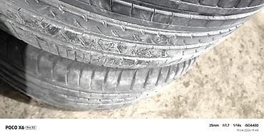 lada 2113: Шины R 17, Лето, Б/у, Комплект, Легковые, Корея, Hankook — 1