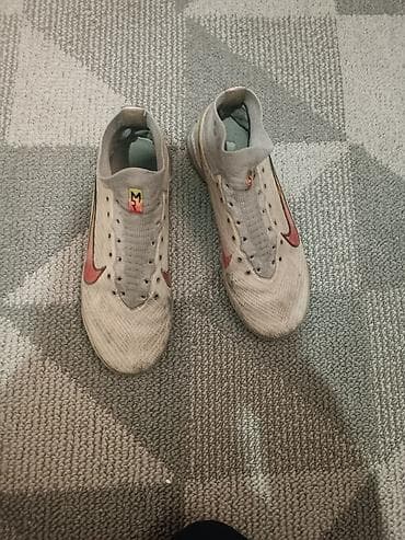 Бутсылар: Футбольные сороконожки Nike Zoom (Air Zoom) без шнуровки, с высоким — 3