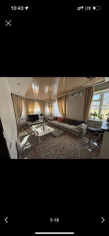 в районе кызыл аскер: 210 м², 6 комнат, Утепленный, Теплый пол, Балкон застеклен — 5