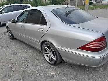 араба ош: Mercedes-Benz S-Class: 2000 г., 3.2 л, Автомат, Газ, Седан — 4