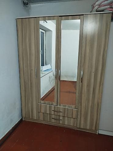 Шкафы: Шифоньер, шкаф для одежды, Прямой, ЛДСП — 1
