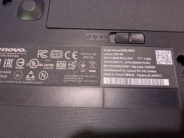 процессор asus: Ноутбук, Lenovo, 12 ГБ ОЗУ, Intel Core i5, 15.6 ", Б/у, память SSD — 8