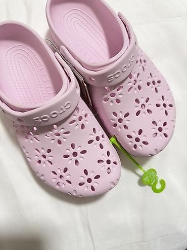 Саболор, 37.5, Crocs, Жаңы, түсү - Кызгылт, Өзү алып кетүү, Акылуу жеткирүү — 1