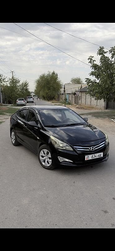 Hyundai Accent: 2015 г., 1.6 л, Автомат, Бензин, Седан at lalafo.kg Hyundai Accent: 2015 г., 1.6 л, Автомат, Бензин, Седан