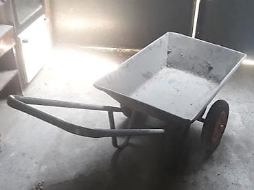 Садово-строительная тачка и тележка, Стальная, Одноколесная