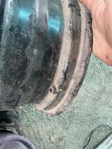 Железные Диски R 14 Mercedes-Benz, 1 шт, отверстий - 5, Б/у — 5