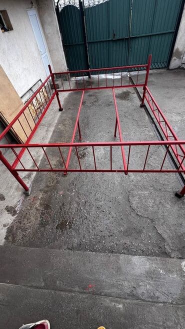 раскладушка кроват: Тапчан 3 x 25 x 120 м, Металл — 1