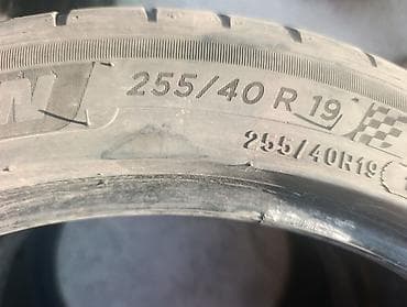 aion s plus: Шины 255 / 40 / R 19, Лето, Б/у, Пара, Легковые, Германия, Michelin — 2