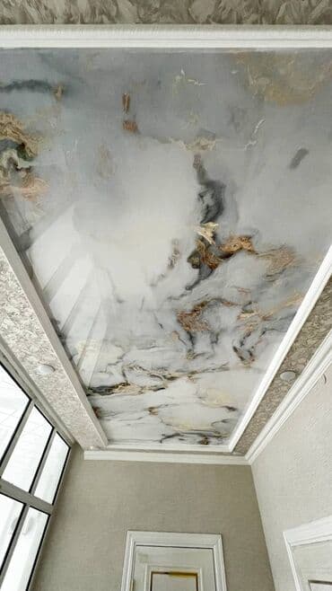 покраска стен водоэмульсионной краской цена бишкек: Керме шыптар Жылтырак, Жылтырабаган, 3D потолоктор Кепилдиги, Акысыз консультация, Акысыз ченөө — 7