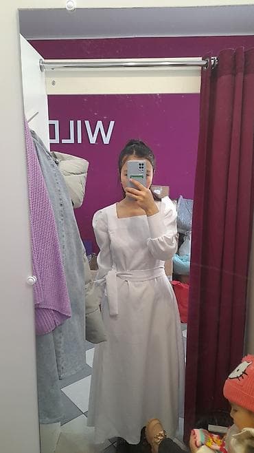 Вечернее платье, Классическое, Длинная модель, С рукавами, M