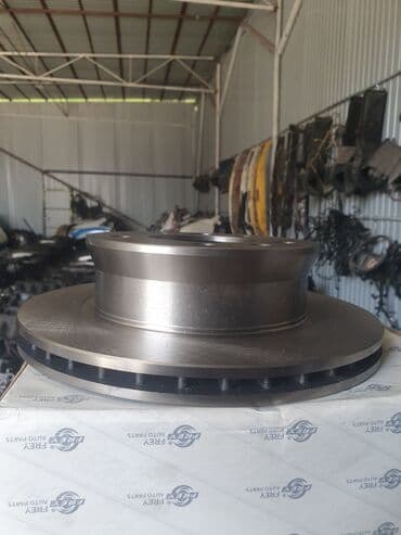 проточка тормозных дисков не снимая с машины: На Sprinter на спринтер тормозные диски передние новый диск тормозной — 2