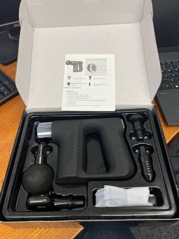 теле: Массажер Перкуссионный пистолет, Все тело, Новый — 7