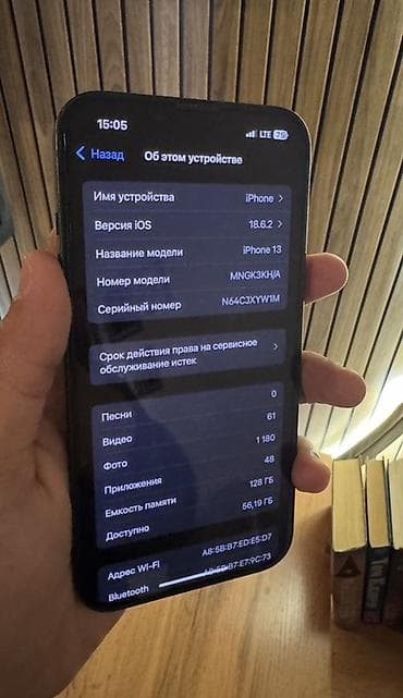 iphone es: IPhone 13, Б/у, 128 ГБ, Alpine Green, 89 % — 2