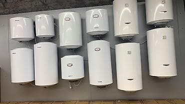 маленький водонагреватель на кухню: Накопительный водонагреватель Объем бака: 50 л, Новый — 1