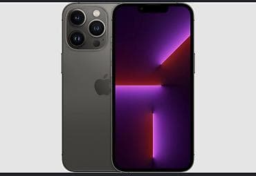 apple 13 pro: IPhone 13 Pro, Б/у, 128 ГБ, Графит, Защитное стекло, Чехол, 92 % — 1