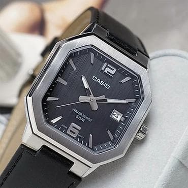 Классические часы часы, Casio, Водонепроницаемые, Оригинал, Мужские, Новый — 4