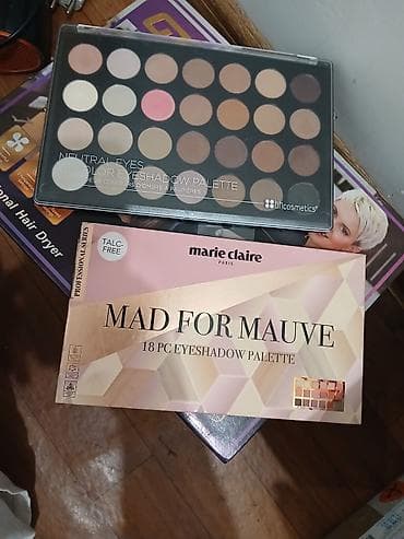 Набор теней для век — две палетки.Из США 1) Marie Claire Paris “Mad