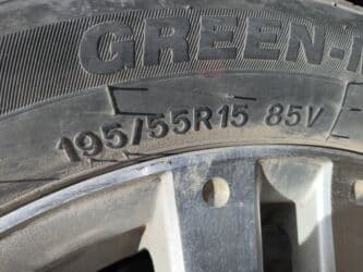 диск r16c: Куйма Дисктер R 15 Honda, Комплект, тешиктери - 4, Колдонулган — 1