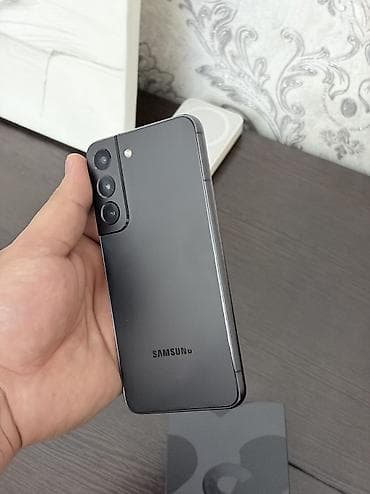 ıphone 12 pro max: Samsung Galaxy S22, Б/у, 256 ГБ, цвет - Черный, 2 SIM — 5