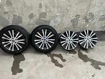 Колеса в сборе 215 / 60 / R 17, Всесезонная, Б/у, Комплект, Литые, отверстий - 5 — 1