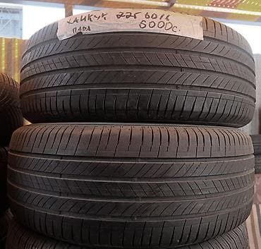 Шины 225 / 60 / R 16, Лето, Б/у, Пара, Легковые, Корея, Hankook