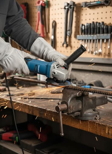 купить болгарка: Болгарка в черно-желтом корпусе. Подходит для различных видов работ — 1