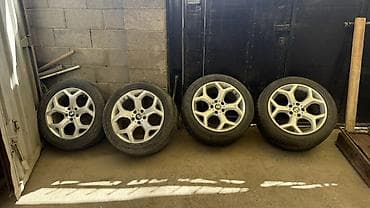 Колеса в сборе 285 / 45 / R 19, Лето, Б/у, Комплект, Внедорожные (АТ/МТ), Литые, отверстий - 5
