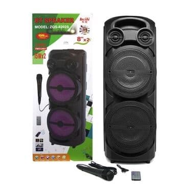 яндекс станция мини 2: Портативная Bluetooth колонка BT Speaker ZQS-8202S с микрофоном и — 2