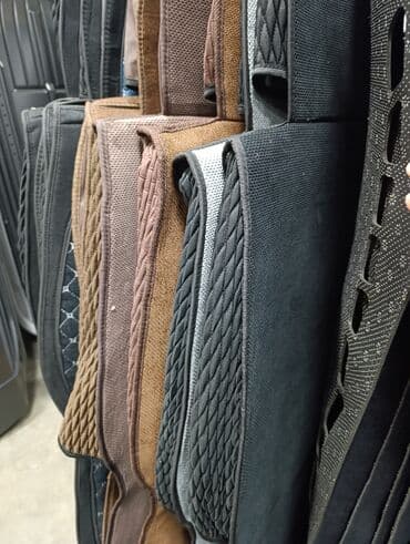 оборудование для мойки автомобилей самообслуживание: Плоские Ворсовые Полики Для салона цвет - Серый — 2