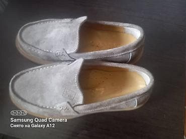 крокс шлепки: Лоферы, 32, Loro Piana, Б/у, цвет - Серый, Самовывоз — 4