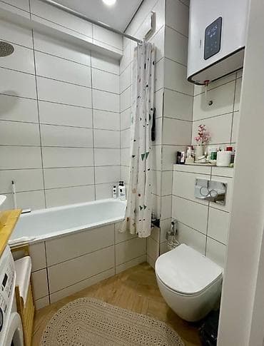 123: 2 комнаты, 64 м², Асанбай мкр Элитка, 7 этаж, Дизайнерский ремонт — 9