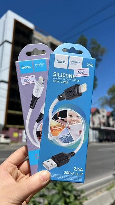 Мобильные телефоны и аксессуары: Кабели Hoco Silicone — зарядные/датовые кабели из мягкого силикона — 2