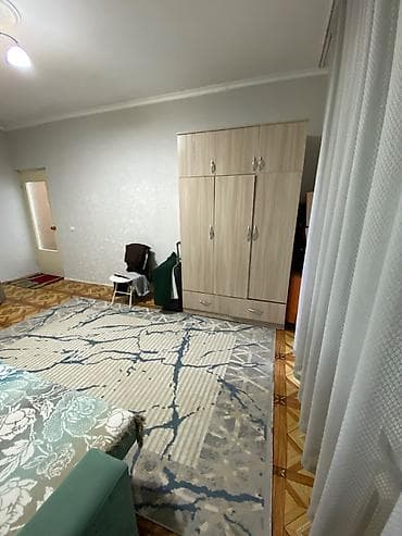 Недвижимость: 1 комната, 48 м², Аламедин-1 мкр 106 серия, 1 этаж, Косметический ремонт — 4
