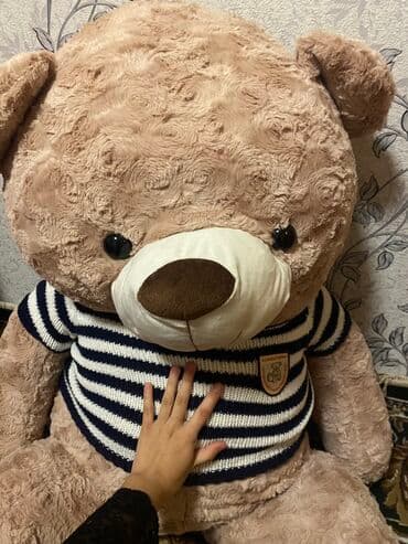 Балдар электр унаалары: СРОЧНО ПРОДАЕТСЯ ПЛЮШЕВЫЙ МЕДВЕДЬ
2м медведь в новом состоянии — 1