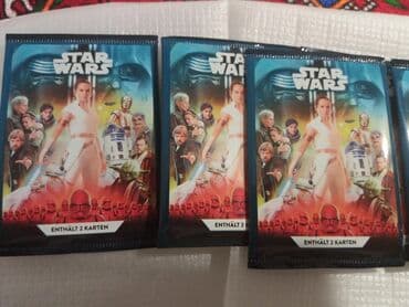 набор фишек для покера: Star wars карточки для коллекционеров 7 штук по 2 карты в каждой — 4