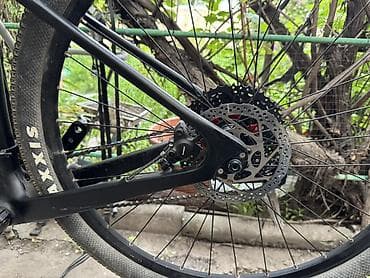 пена балон: Горный велосипед, Рама XL (180 - 195 см), Карбон, Б/у — 4