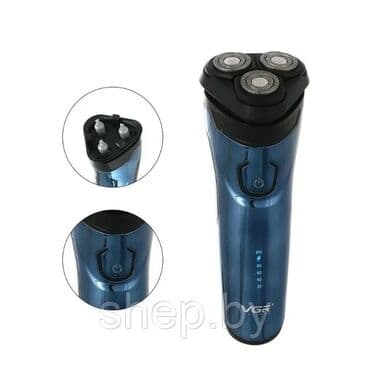 щвений машинка: Электробритва Роторная, До 120 мин, Влажное бритье, Водонепроницаемый корпус — 3