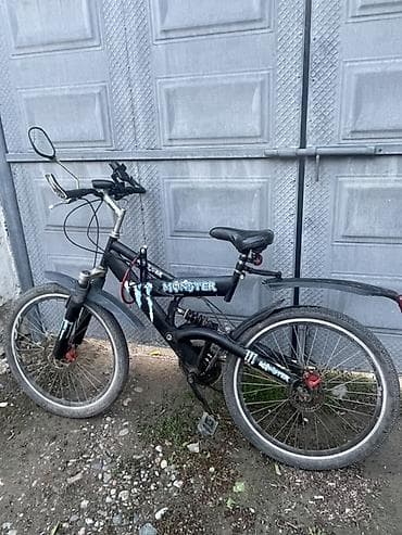 Велосипеды: Горный велосипед Monster, двухподвес. Особенности и комплектация: - — 4