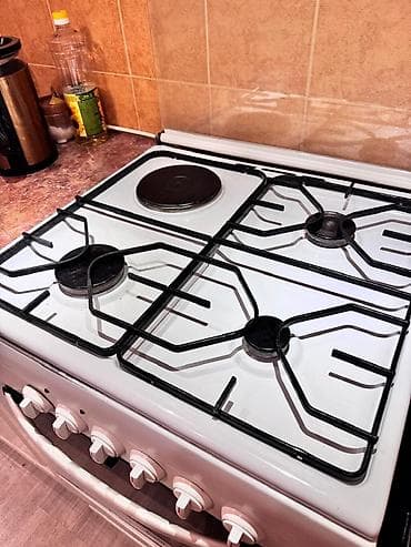 плита bosch: Плита Bosch комбинированная, напольная, белая. - Варочная — 2