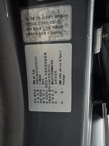 BMW 5 series: 2019 г., 2 л, Автомат, Бензин, Седан — 10