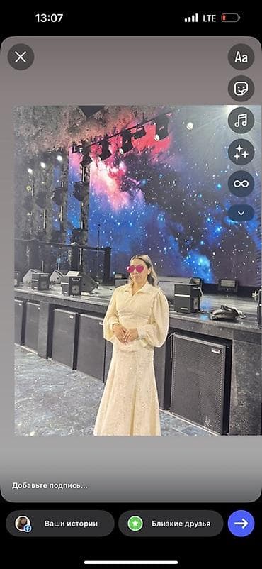 Детское платье, цвет - Бежевый, Новый at lalafo.kg Детское платье, цвет - Бежевый, Новый