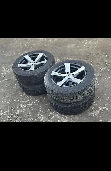 шины и диски 15: Литые Диски R 15 Комплект, отверстий - 4, Б/у — 4