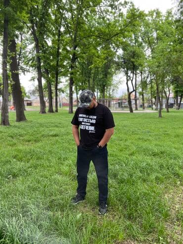 футболки летучая мышь: Продаю футболки хлопок 800 сомдон с надписью оптом и в розницу — 5